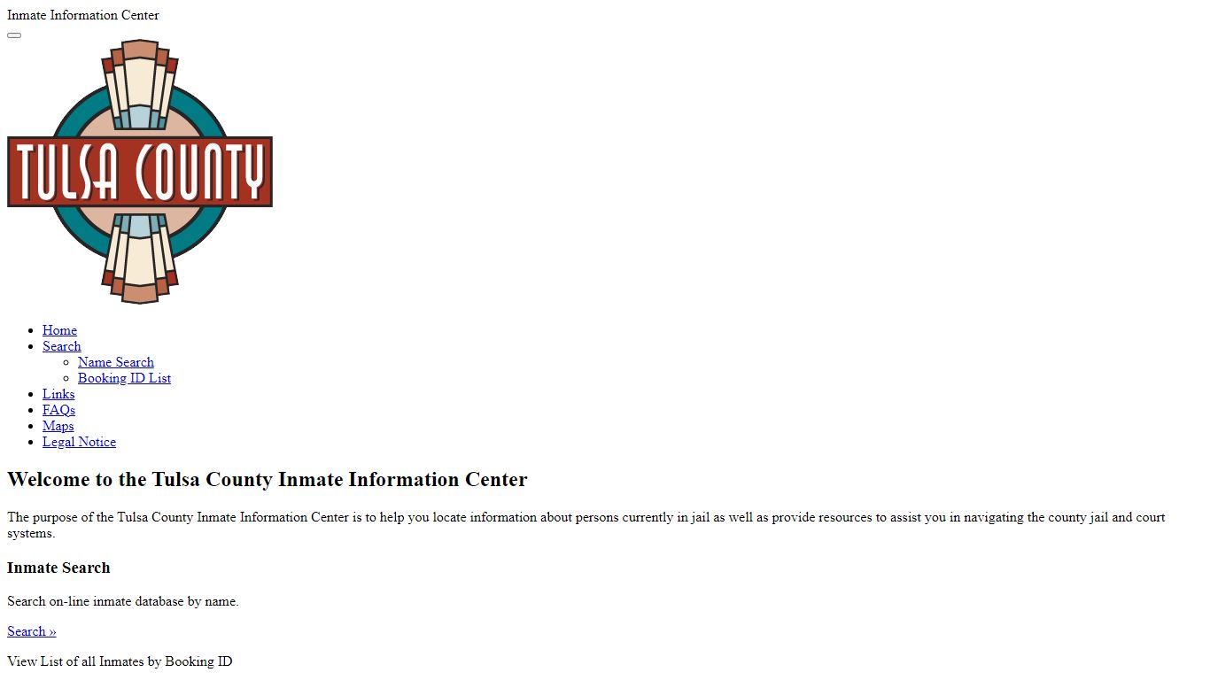 Index - Inmate Information Center